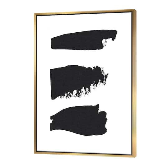Designart - Black and White Geometric Company II